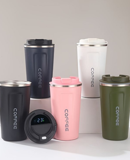 Smart Temperature Display Coffee Travel Mug