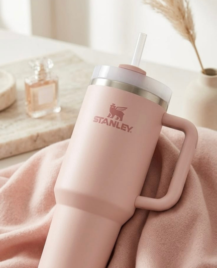Stanley Quencher H2.0 FlowState Tumbler with Handle & Straw