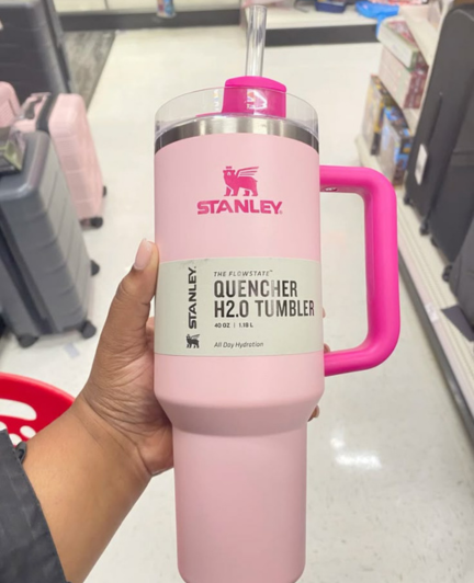 Stanley Quencher H2.0 FlowState Tumbler with Handle & Straw