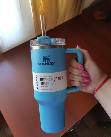 Stanley Quencher H2.0 FlowState Tumbler with Handle & Straw